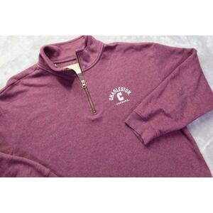 College of Charleston Cougars Quarter 1/4 Zip Pullover Sweatshirt Men's‎ L